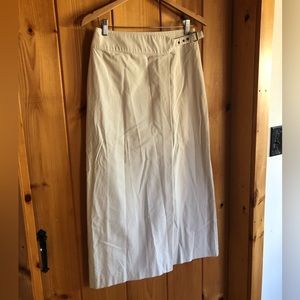Talbots Maxi Cotton Wrap Skirt 4